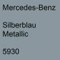 Preview: Mercedes-Benz, Silberblau Metallic, 5930.